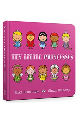 Ten Little Princesses Board Book